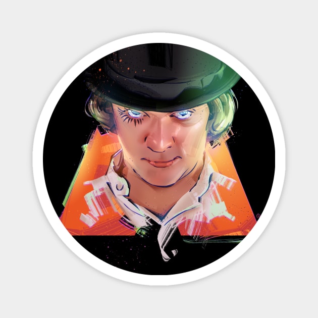 Clockwork Orange Magnet by nabakumov